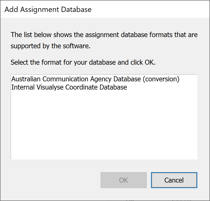 Choosing Database Typ