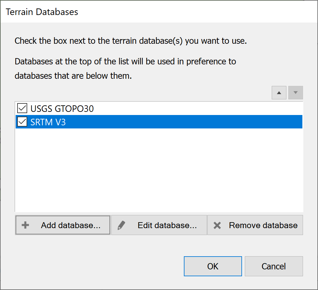 Terrain Databases