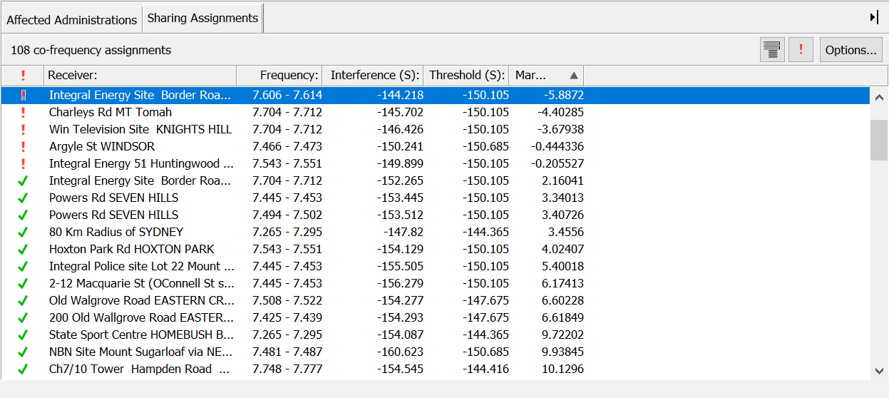 Assignment Window – Showing Un-grouped Assignments