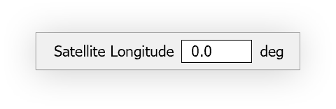 Satllite Longitude