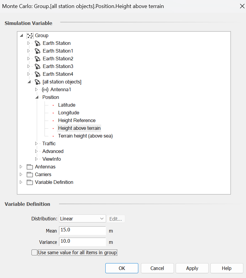 Variable Definition Multiple