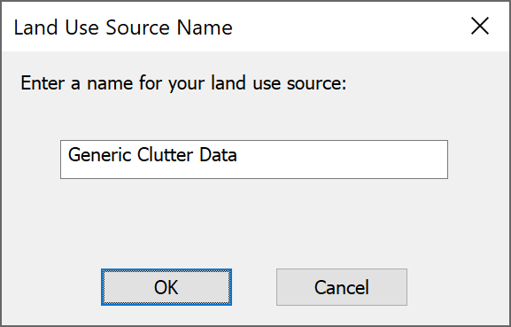 Land Use Source Name