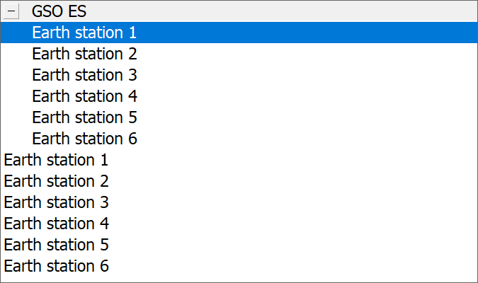 Selecting Stations