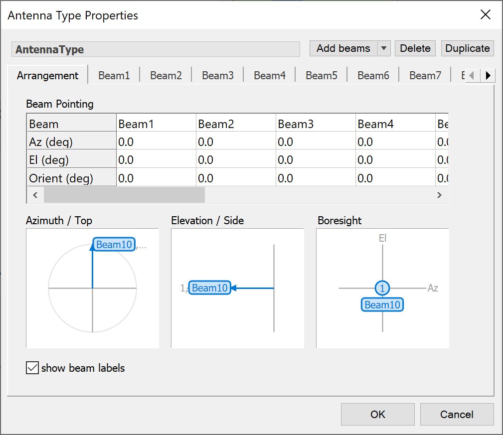 Too Many Beam Tabs to Display without Scrolling 