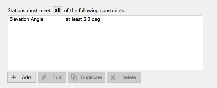 Tracking Strategy Reduction Phase Controls