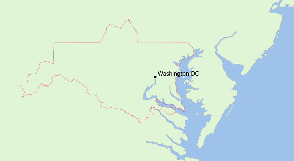 Vector Overlay: Washington BEA