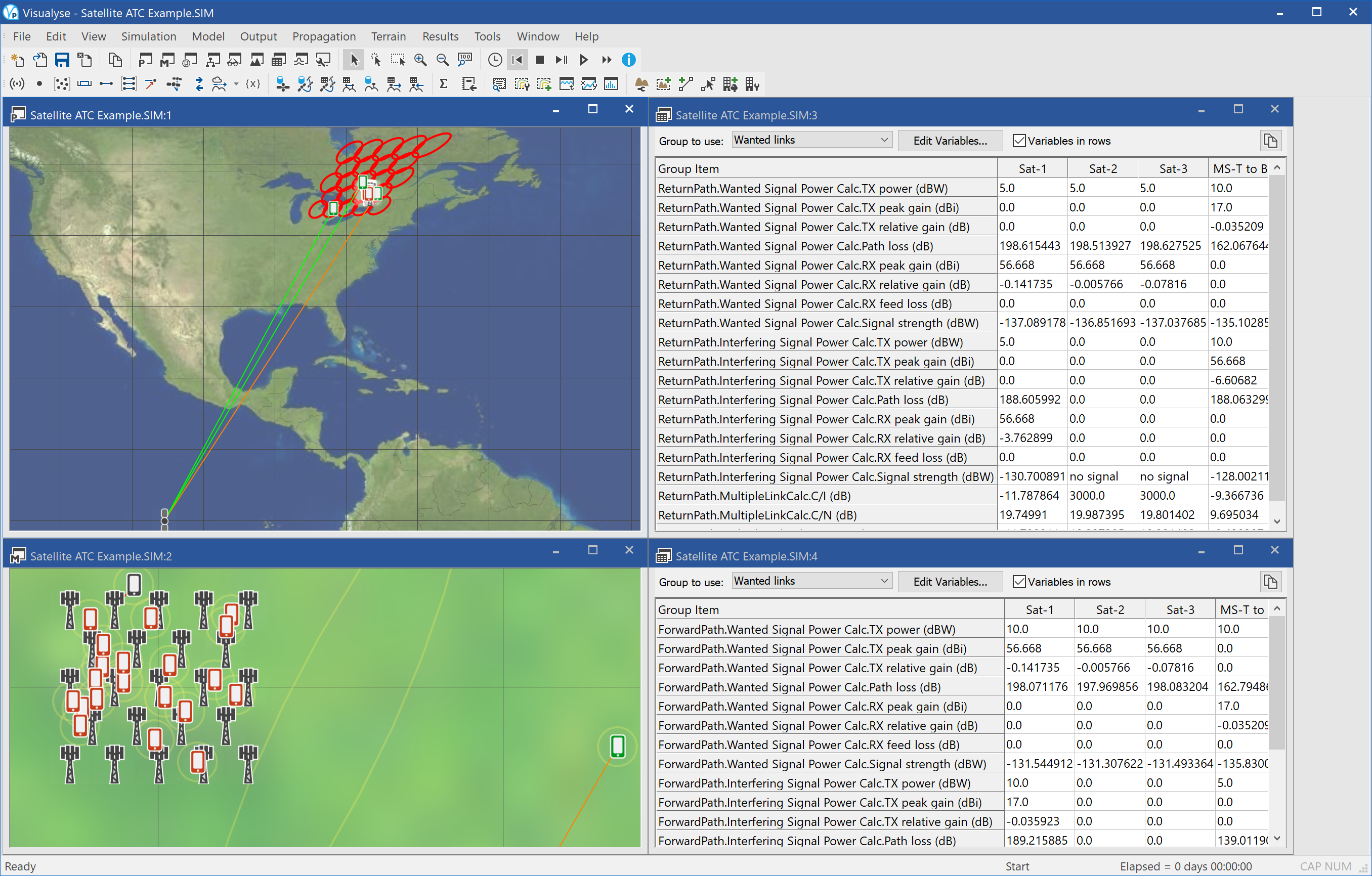 Satellite ATC Example