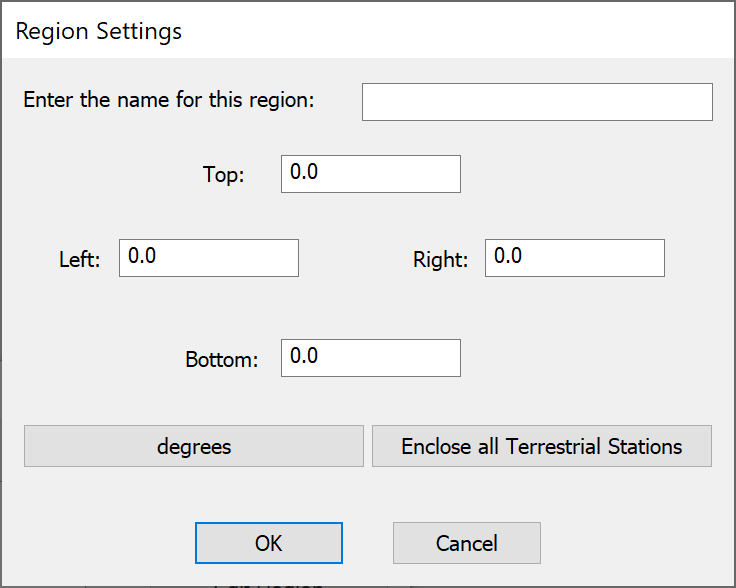 Region Settings