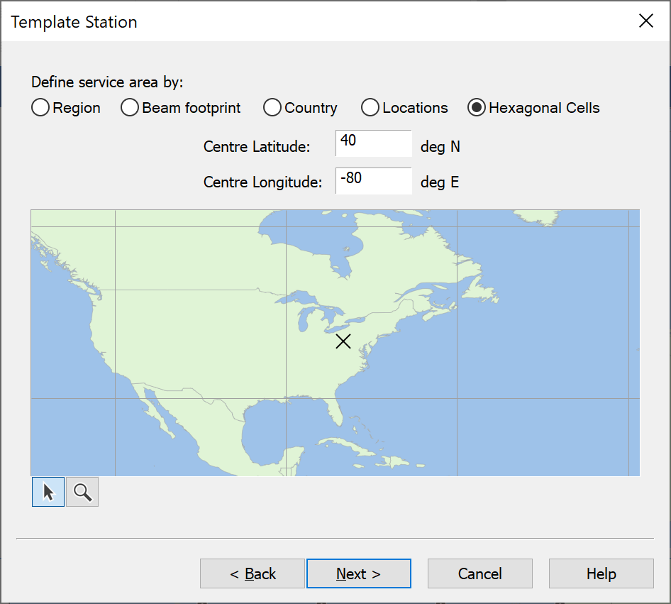 Service Area Wizard – Hexagons