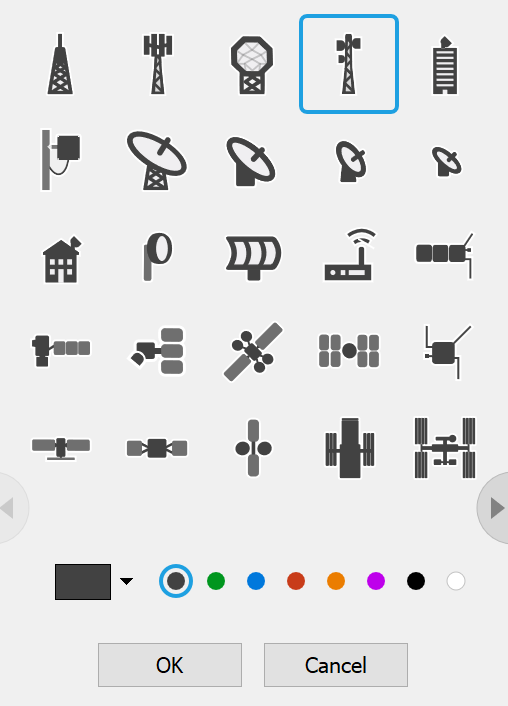 Station Icon Selection