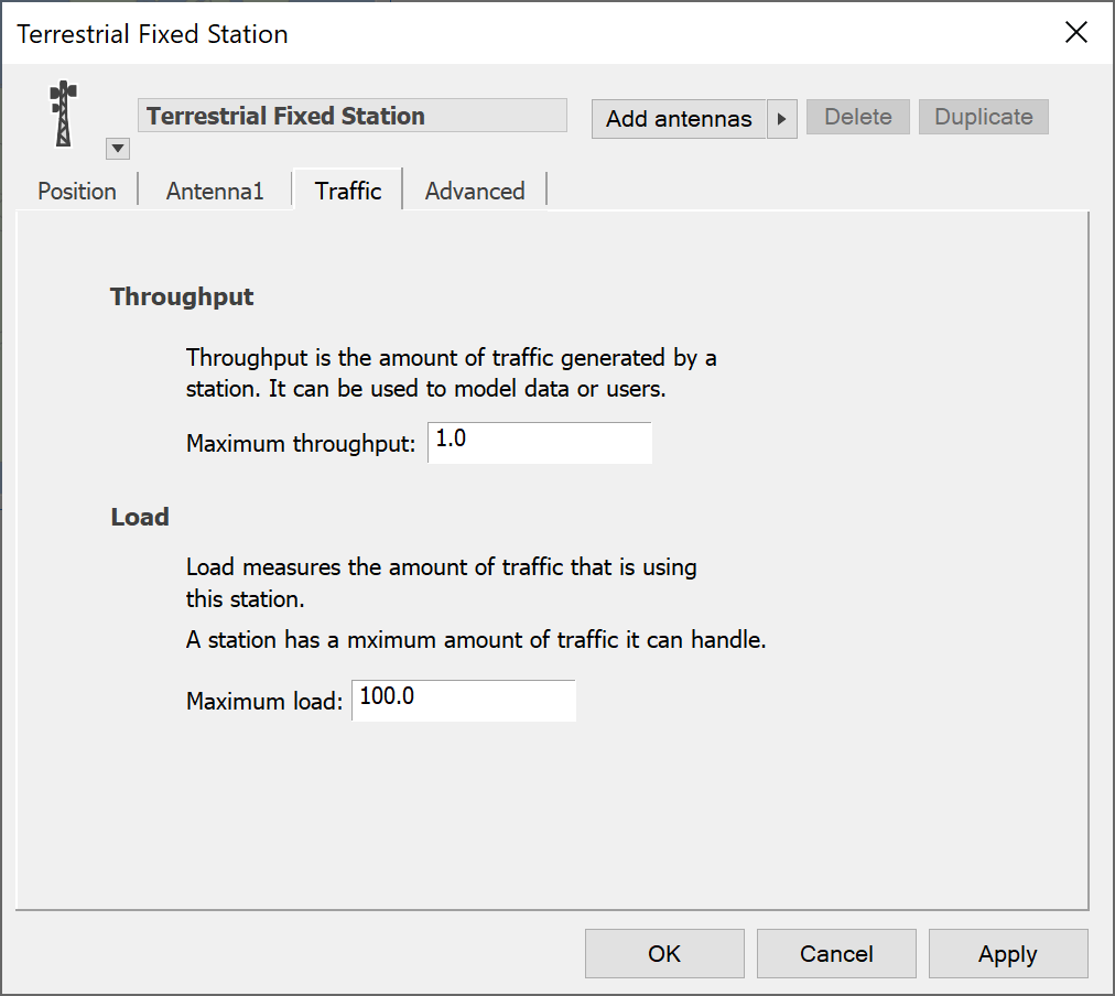 Traffic Tab